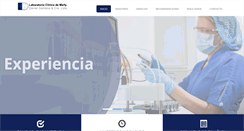 Desktop Screenshot of laboratoriomarly.com